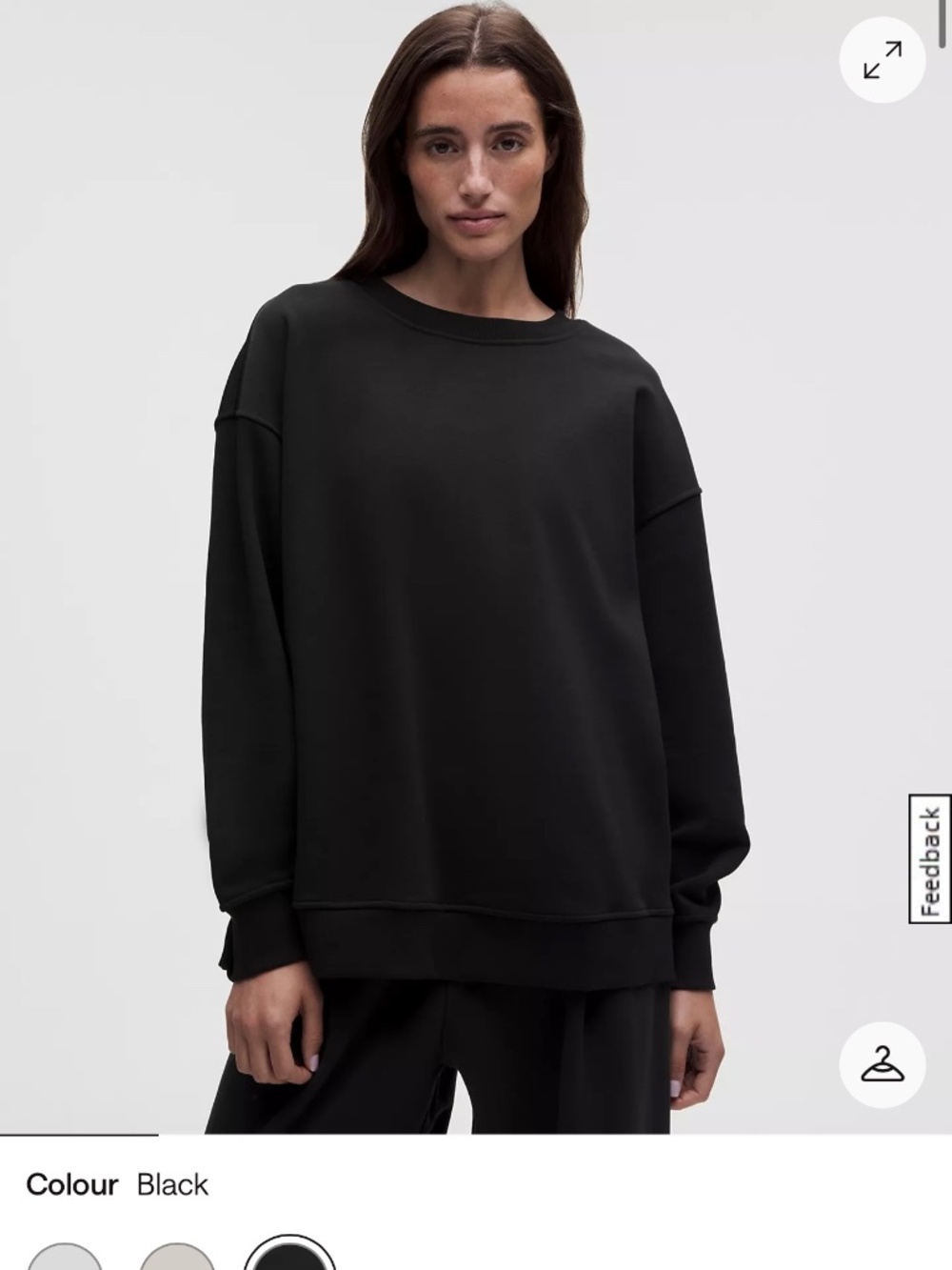 Lululemon French Terry Oversized Crew
